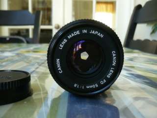 CANON LENS FD 50mm 11.8 for CANON 35mm Film Camera  
