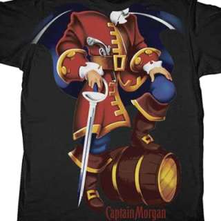 Captain Morgan Body T Shirt Costume  