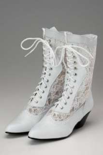  Western Wedding Boot Leather and Lace Shoes