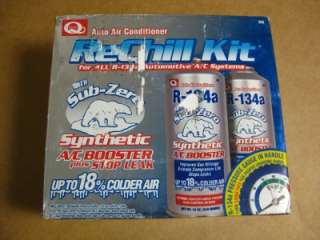 Quest Sub Zero R134a Rechill Kit Auto A/C ~ NEW ~ Awesome  