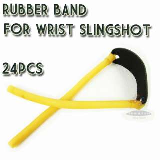 24× ELASTICA Bungee Rubber Bands for Slingshot Catapult  