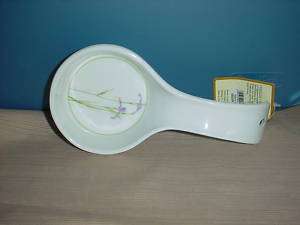 CORELLE SHADOW IRIS SPOON REST NEW WITH TAG!  