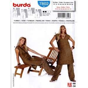  Burda Plus Tunic Trousers/Pants Pattern By The Each Arts 