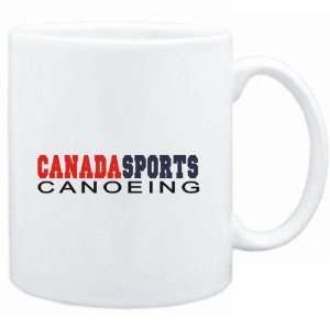    Mug White  Canada Sports Canoeing  Sports