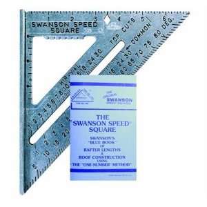   Square w/Guidebook + Swanson Carpenter Pencils w/Replacement Tips