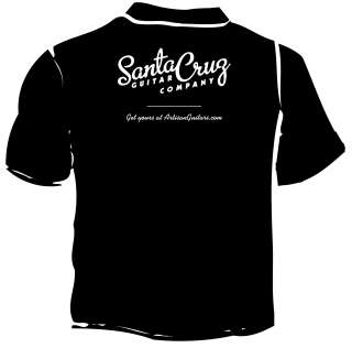Artisan Crew T Shirts – Santa Cruz Guitar Company Shirt  