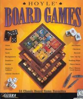 Hoyle Board Games 1998 PC CD 14 classic family game collection 