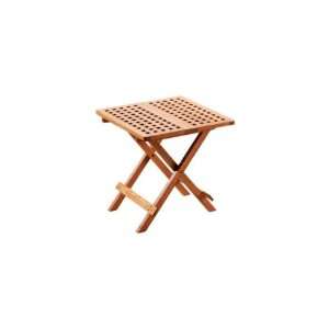  Royal Tahiti 20 Square Checkerboard Folding Side Table 