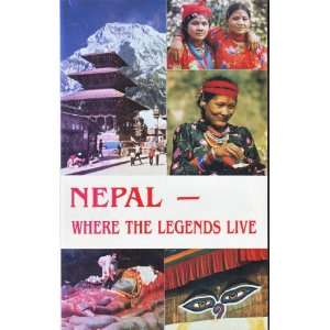  Nepal Where the Legends Live (VHS Video) 