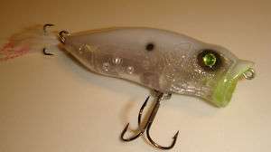 Custom Painted Topwater Popper by W.T.F? LURES  