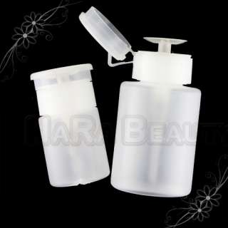   Bottle Empty Container Nail Art Acetone Polish Makeup Remover  