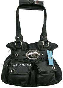Kathy Van Zeeland BLACK Flap Dance Belt Shopper Bag  