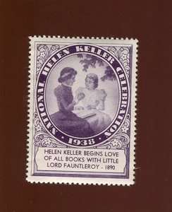   Keller Begins Love Of Books With Lord Fauntelroy Poster Stamp Deaf