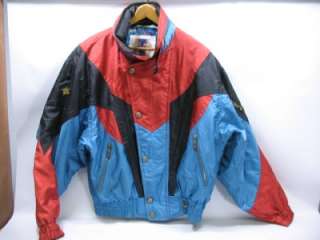 vtg Descente Ski Jacket Mens M Teal Classic Snow Coat Snowboard Winter 