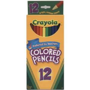  Crayola, Colored Pencils, 12 Nontoxic pencils Toys 