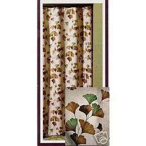  Croscill Gingco Suede Fabric Shower Curtain