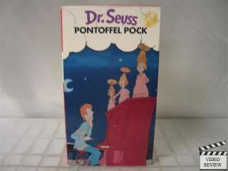 Pontoffel Pock VHS Dr. Seuss His magical Piano  