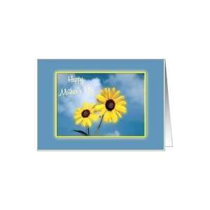  Mother`s Day Yellow Daisies Flowers Card: Health 