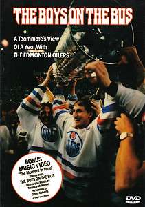 Edmonton Oilers The Boys on the Bus DVD GRETZKY MESSIER  