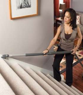 No tip design allows you to clean your stairs easily while your vacuum 