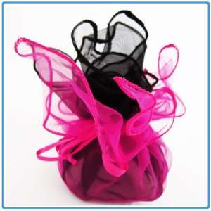  1x Designer Organza Gift Bags for Weddings & Party Favors 