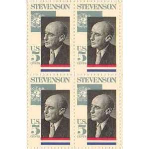 Adlai Stevenson Set of 4 x 5 Cent US Postage Stamps NEW Scot 1275