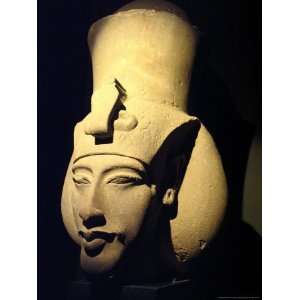  Statue of Pharaoh Akhenaten, Also Known as Amenhotep IV 