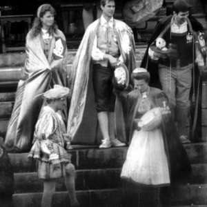 Ferguson, Prince Edward, Princess Anne and Duke of York Prince Andrew 