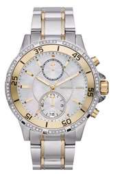 Michael Kors Garret Chronograph & Crystal Watch Was $275.00 Now $ 