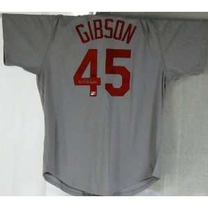 Bob Gibson Signed Jersey   Autographed MLB Jerseys