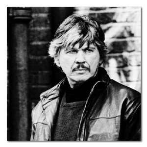 Charles Bronson Death Wish 4 The Crackdown B&W Stretched Square 