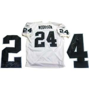 Charles Woodson Autographed/Hand Signed Oakland Raiders Authentic 