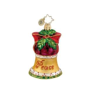  Christopher Radko Little Gem Blissful Bell Ornament