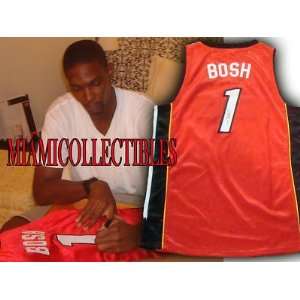 Chris Bosh Signed Uniform   Authentic