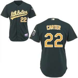Chris Carter Oakland Athletics Authentic Alternate Green Cool Base 