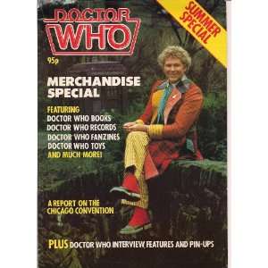   DOCTOR WHO MAGAZINE SUMMER SPECIAL 1984 COLIN BAKER 