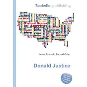  Donald Justice Ronald Cohn Jesse Russell Books