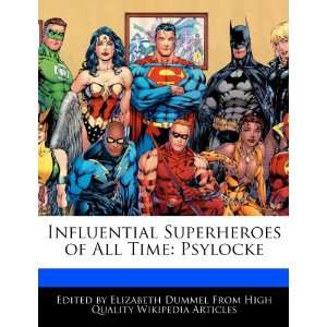   of All Time Psylocke (9781276225397) Elizabeth Dummel Books