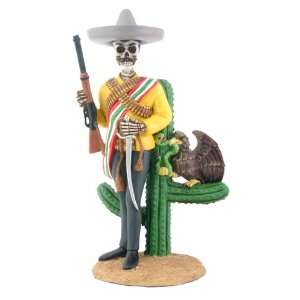 Day of The Dead Dod Emiliano Zapata Salazar Statue Figurine Figure 