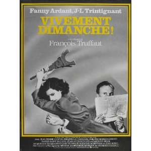  (11 x 17 Inches   28cm x 44cm) (1983) French Style A  (Fanny Ardant 