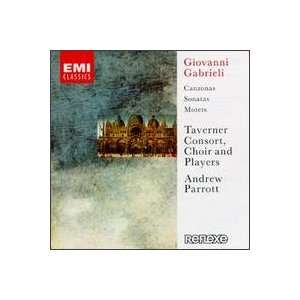  Cd. Giovanni Gabrieli. Canzonas, Sonatas, Motets. Taverner 