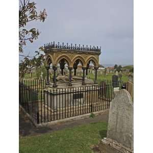  Tomb of Grace Darling, Bamburgh, Northumberland, England 