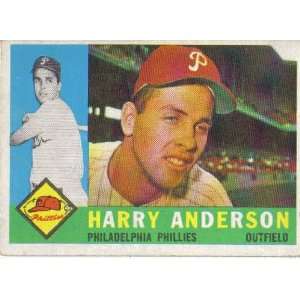  1960 Topps #285 Harry Anderson EX   Excellent or Better 
