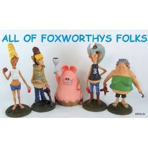 JEFF FOXWORTHY FOLKS   ALL FIVE (COMPLETE SET)