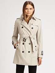 Burberry London Marystow Double Breasted Trenchcoat