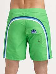   rainbow board shorts comfortable quick dry trunks have a lace up waist