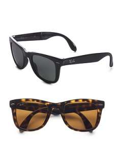 Ray Ban   Folding Wayfarer Sunglasses    
