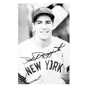 Phil Rizzuto Autographed / Signed Baseball 3x5 Vintage Postcard