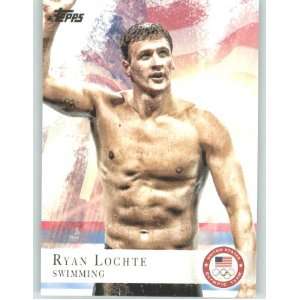   Ryan Lochte   Swimming (U.S. Olympic Trading Card) Sports