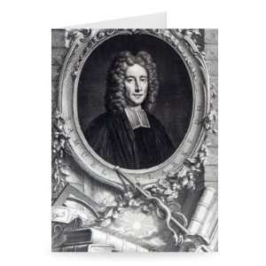 Samuel Clarke, engraved by Jacobus   Greeting Card (Pack of 2)   7x5 